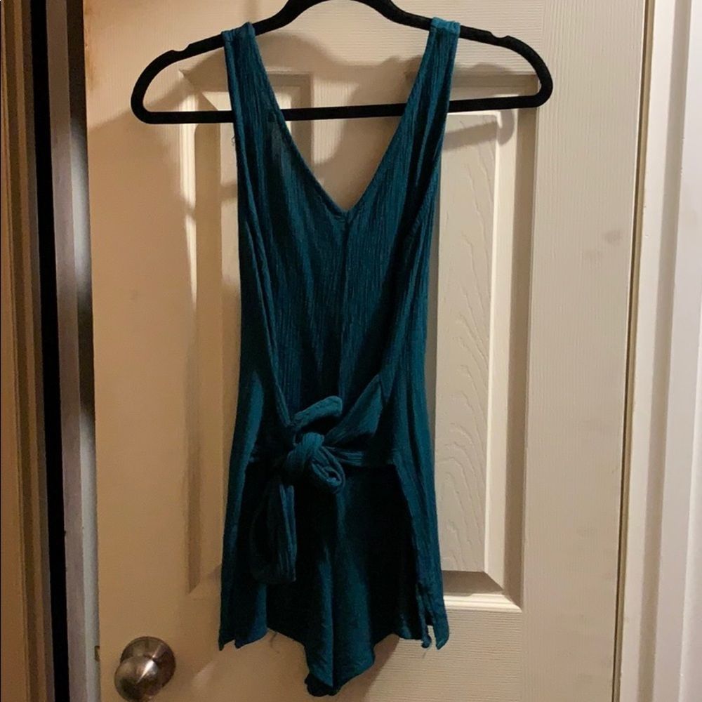 KENDALL & KYLIE TEAL ROMPER